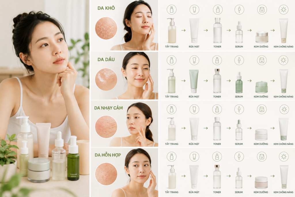 Cách chọn mỹ phẩm thuần chay theo từng tình trạng da và xây dựng routine phù hợp | Liên Botanica bb